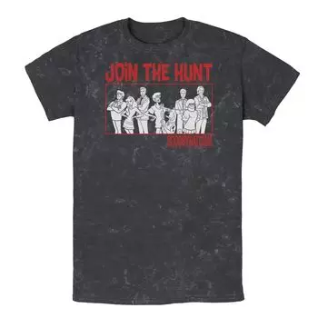 Мужская футболка Scooby-Doo Scoobynatural Join The Hunt Group Shot Line Up Licensed Character