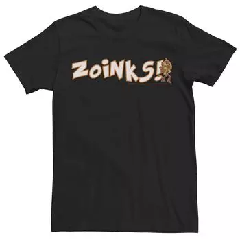 Мужская футболка Scooby-Doo Shaggy And Scooby Zoinks Licensed Character