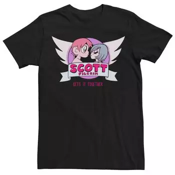 Мужская футболка Scott Pilgrim vs. the World Gets It Together Licensed Character