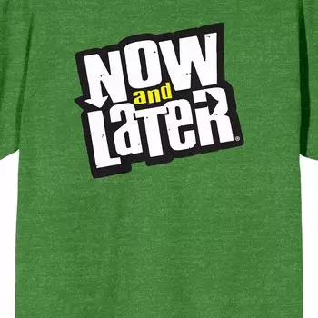 Мужская футболка «Сейчас и позже» Licensed Character
