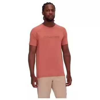 Мужская футболка SELUN FL LOGO Mammut mountain, цвет Rojo Teja