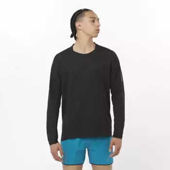 Мужская футболка Sense Aero Salomon, чёрный
