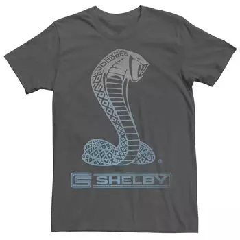 Мужская футболка Shelby Cobra с клыками и контурным логотипом Licensed Character