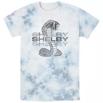 Мужская футболка Shelby Cobra Shelby Word Stack Licensed Character
