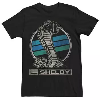 Мужская футболка Shelby Cobra Sphere Dirty Logo Licensed Character