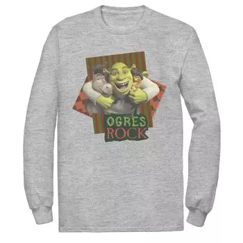 Мужская футболка Shrek The Third Ogres Rock Best Friends Group Licensed Character