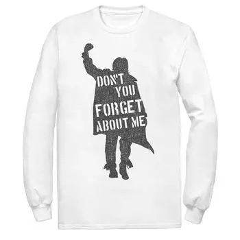 Мужская футболка силуэта Breakfast Club "Не забывай обо мне" Licensed Character
