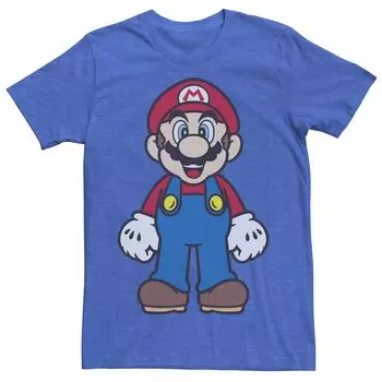Мужская футболка Simple Happy Happy Nintendo Super Mario Licensed Character