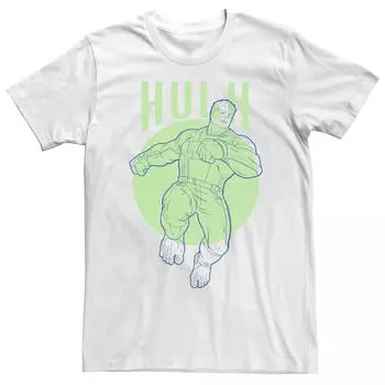 Мужская футболка Simplicity с изображением Мстителей, Халка Licensed Character