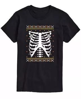 Мужская футболка Skeleton Chest Classic Fit AIRWAVES, черный