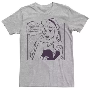 Мужская футболка Sleeping Beauty с рисунком комиксов «Ты тот, о ком я мечтал» Disney