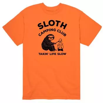 Мужская футболка Sloth Camping Club Licensed Character