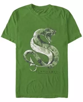 Мужская футболка Slytherin Mystic с короткими рукавами и круглым вырезом Fifth Sun, зеленый