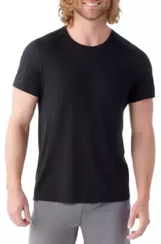 Мужская футболка Smartwool Merino Sport 120 Mountain Biking SS, черный