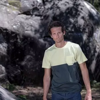 Мужская футболка Snap Climbing, цвет yellow/yellow/yellow