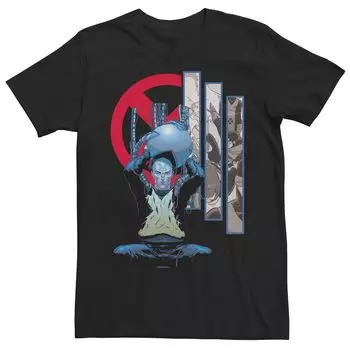 Мужская футболка со шлемом Marvel X-Men Xavier Licensed Character