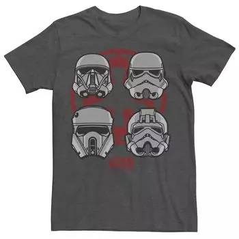 Мужская футболка со шлемом штурмовика «Звёздные войны: Изгой-один» Empire Logo Licensed Character