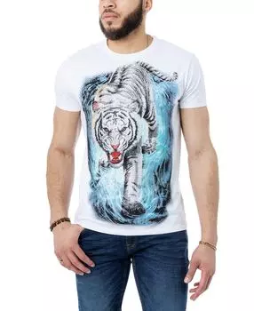 Мужская футболка со стразами и изображением животных X-Ray