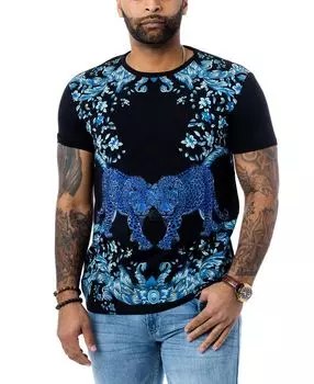 Мужская футболка со стразами и изображением животных X-Ray