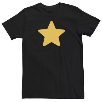 Мужская футболка со звездой Грега Cartoon Network Steven Universe Licensed Character, черный