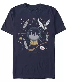 Мужская футболка Solstice Icons с короткими рукавами и круглым вырезом Fifth Sun, синий