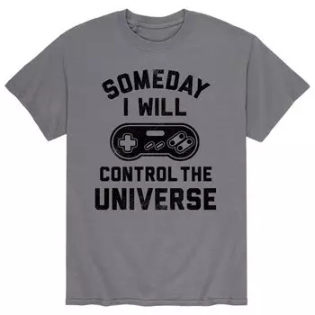 Мужская футболка Someday I Will Control The Uni Licensed Character