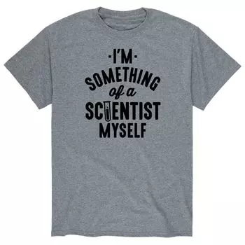 Мужская футболка Something Of Scientist Myself Licensed Character