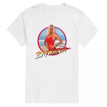 Мужская футболка «Спасатели Малибу» Pam Licensed Character