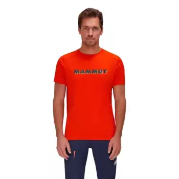 Мужская футболка SPLIDE LOGO Mammut mountain, красный