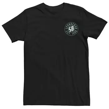 Мужская футболка SpongeBob Squarpants Sponge Vintage Pocket Hit Tee Licensed Character, черный