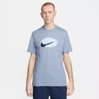 Мужская футболка спортивная Nike, голубой