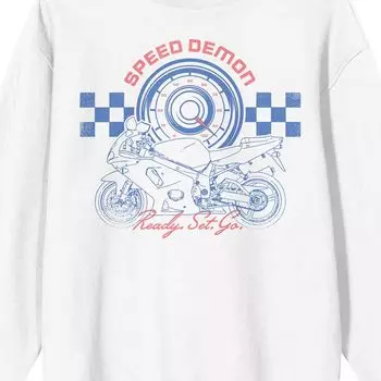 Мужская футболка Sportsbike Race Speed Demon с рисунком Licensed Character