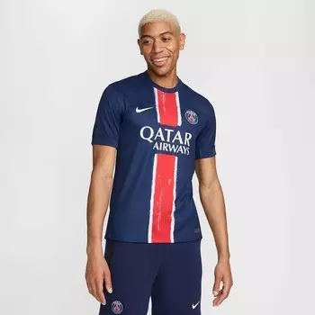 Мужская футболка Stadium Home 2024/25 Paris Saint-Germain Stadium Nike, синий