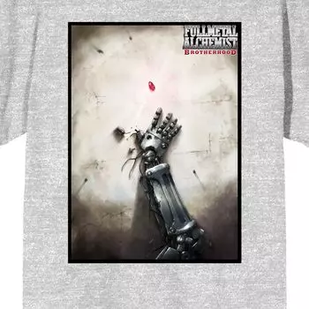 Мужская футболка «Стальной алхимик» Licensed Character