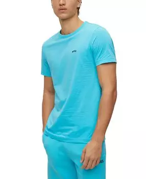 Мужская футболка стандартного кроя с логотипом boss Hugo Boss, мульти