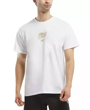 Мужская футболка стандартного кроя с рисунком Medal State of Mind Reebok, белый