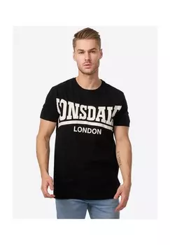Мужская футболка стандартного кроя YORK LONSDALE, черный
