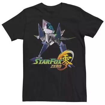 Мужская футболка Star Fox Zero Mech Fox Licensed Character