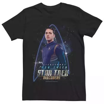 Мужская футболка Star Trek Discovery Ash Tyler с космическим рисунком Licensed Character
