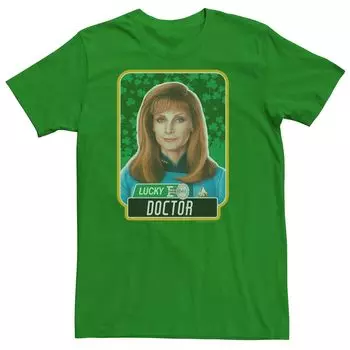 Мужская футболка Star Trek Doctor Crusher St. Патрика Licensed Character