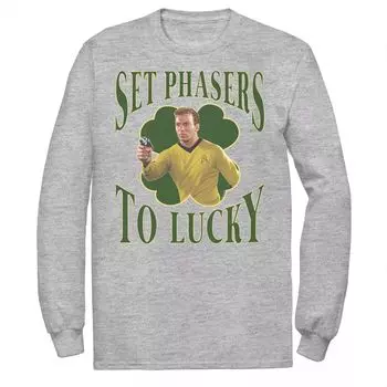 Мужская футболка Star Trek Next Generation St. Patty's Lucky Tee Licensed Character