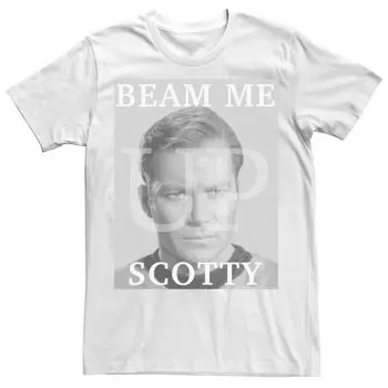 Мужская футболка Star Trek Original Series Beam Me Up Licensed Character