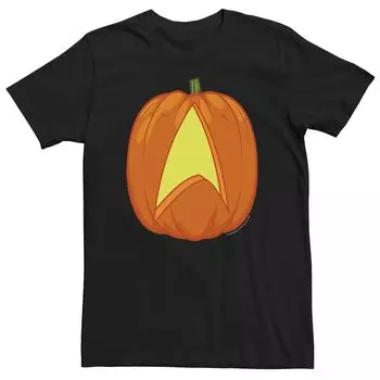 Мужская футболка Star Trek Original Series с тыквой на Хэллоуин Licensed Character