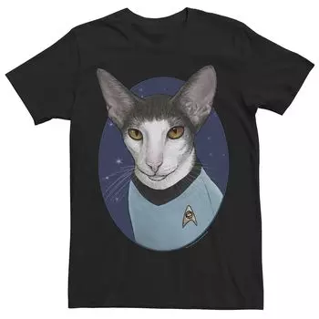 Мужская футболка Star Trek Spock Cat Formation Licensed Character