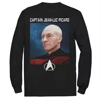 Мужская футболка Star Trek The Next Generation Captain Picard Licensed Character