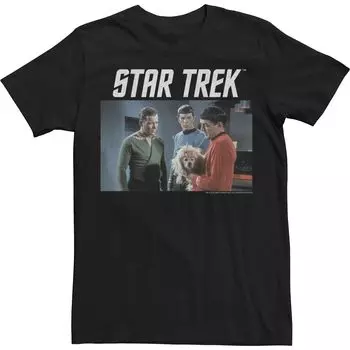 Мужская футболка Star Trek The Original Series с фотографией собаки Licensed Character