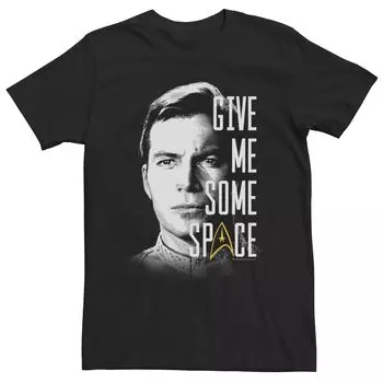 Мужская футболка Star Trek The Original Series Space Kirk Licensed Character