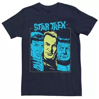 Мужская футболка Star Trek The Original Series в стиле поп-цвет Licensed Character