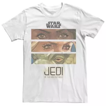 Мужская футболка Star Wars Eyes Of The Republic в упаковке Licensed Character