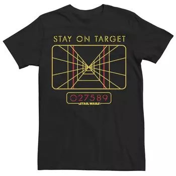 Мужская футболка Star Wars Stay On Target Licensed Character